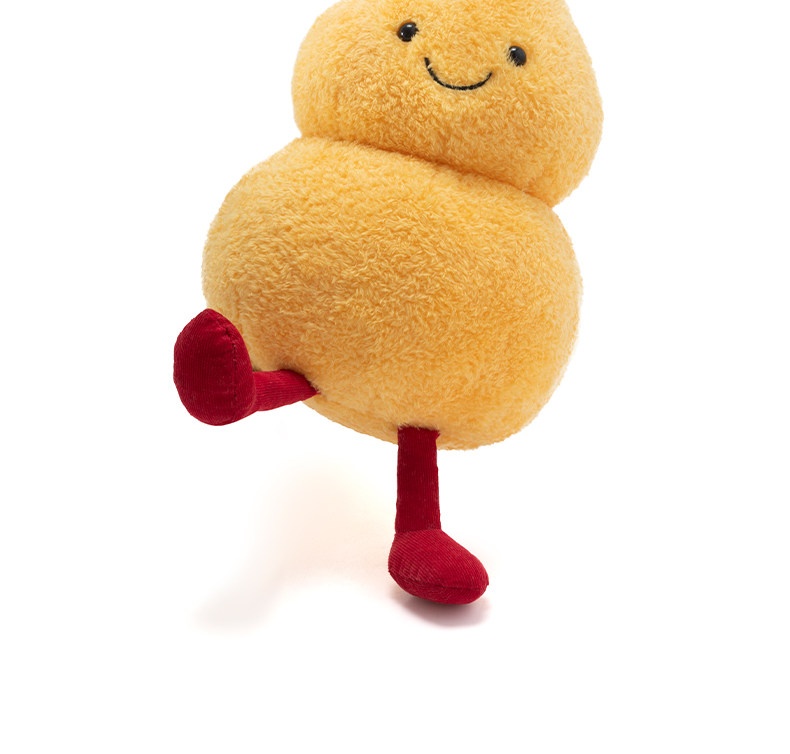 Golden Gourd Fortune Embroidered Plush