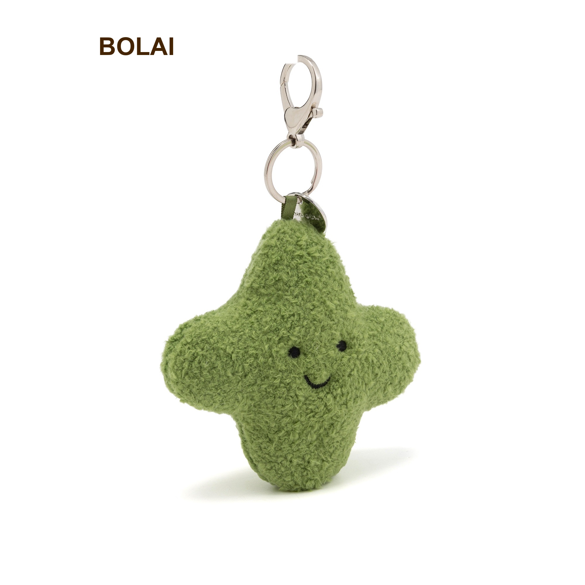 Lucky Four-Leaf Clover Plush Charm