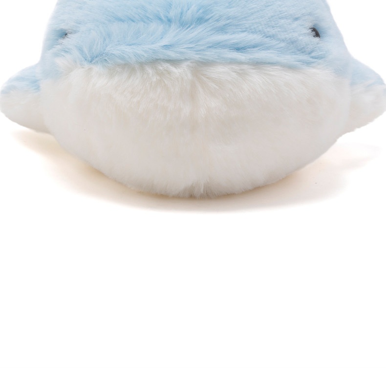 Heart Whale Baby Plush Toy