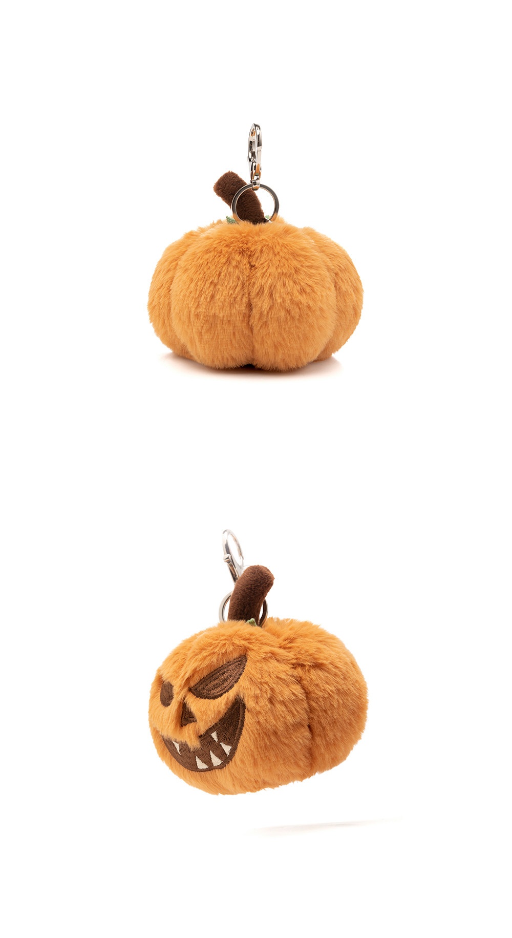 Halloween Devil Pumpkin Plush Charm