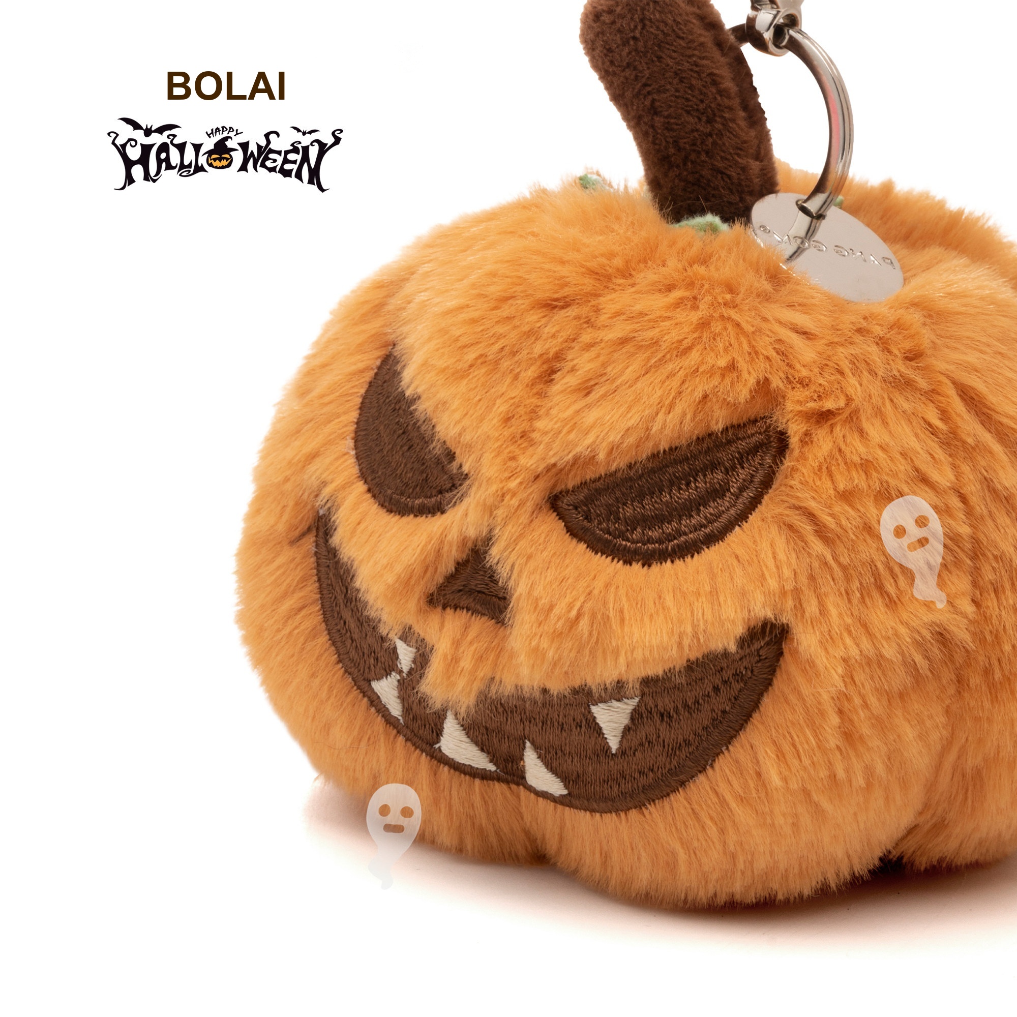 Halloween Devil Pumpkin Plush Charm
