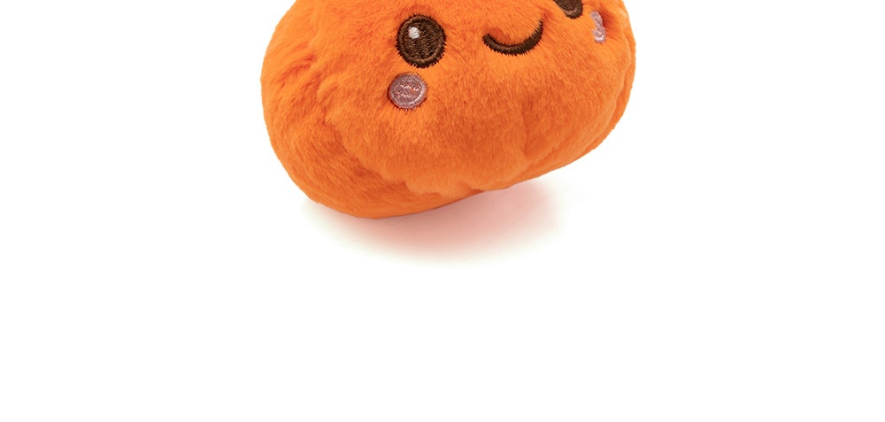 Smiley Pumpkin Plush Charm