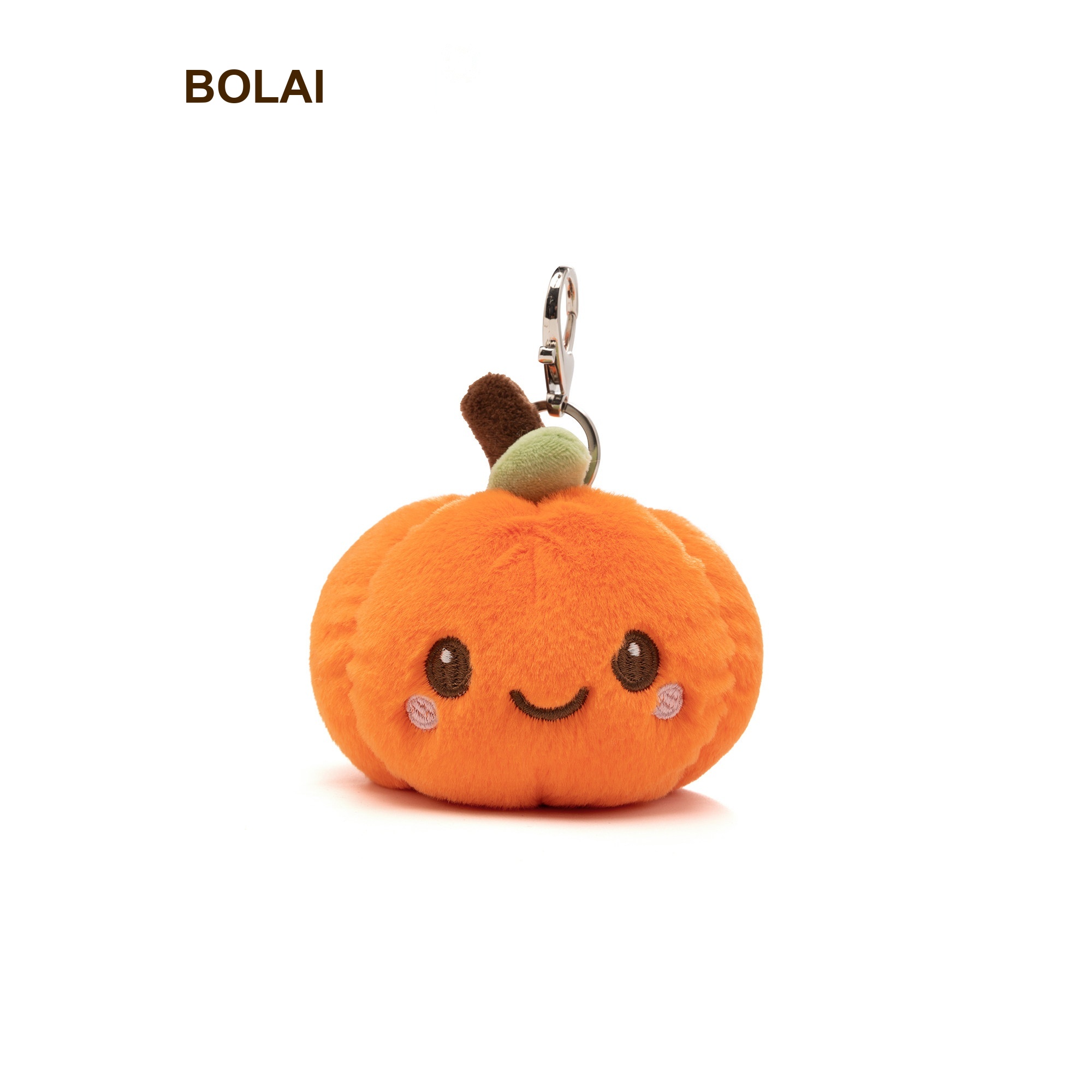Smiley Pumpkin Plush Charm