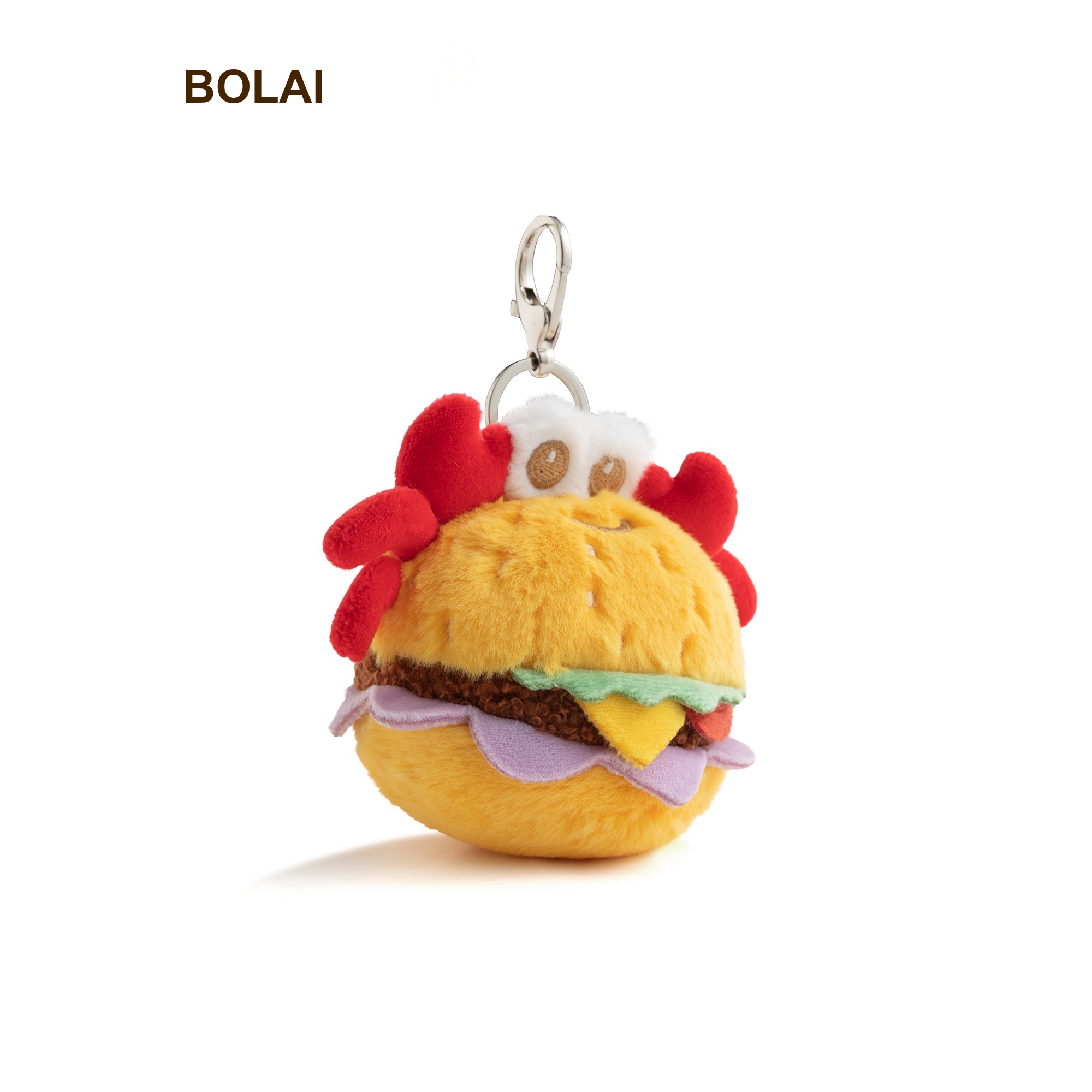 Crab Burger Plush Charm