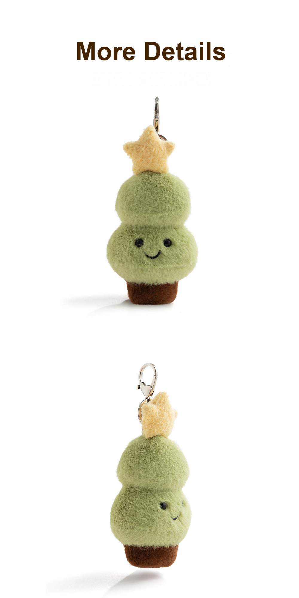 Wishing Star Tree Plush Charm