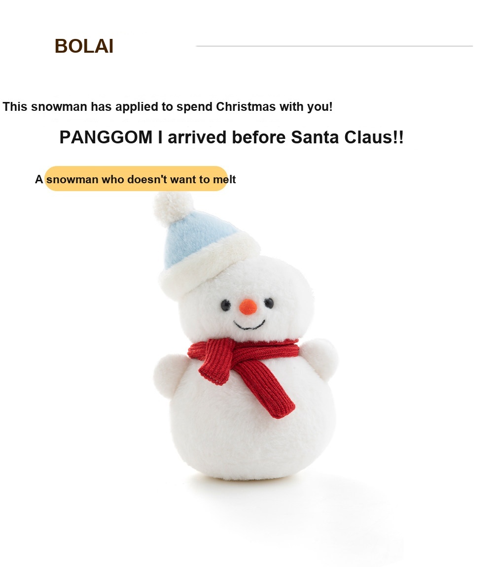 Snowman Plush Toy