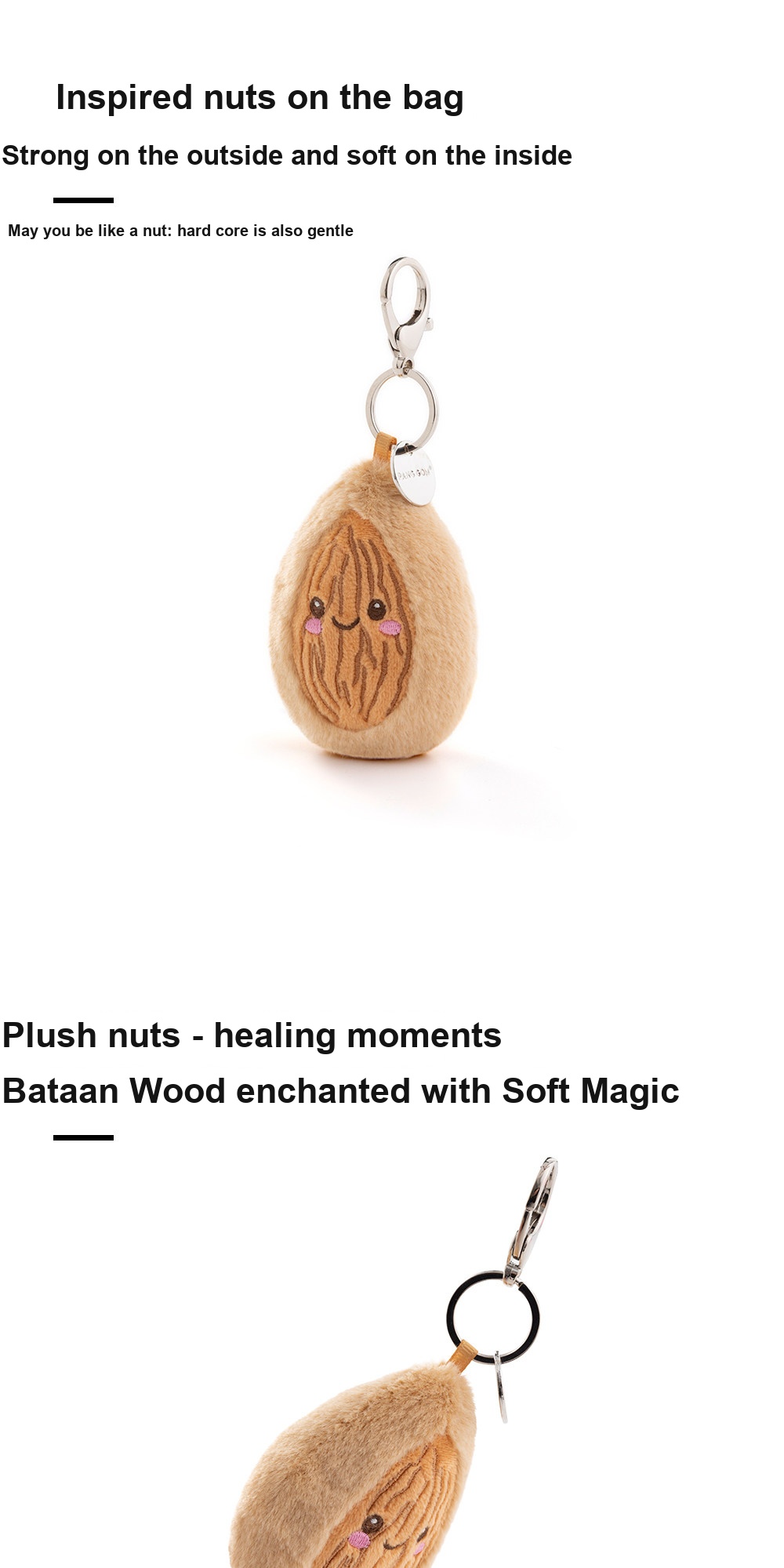 Almond Plush Charm