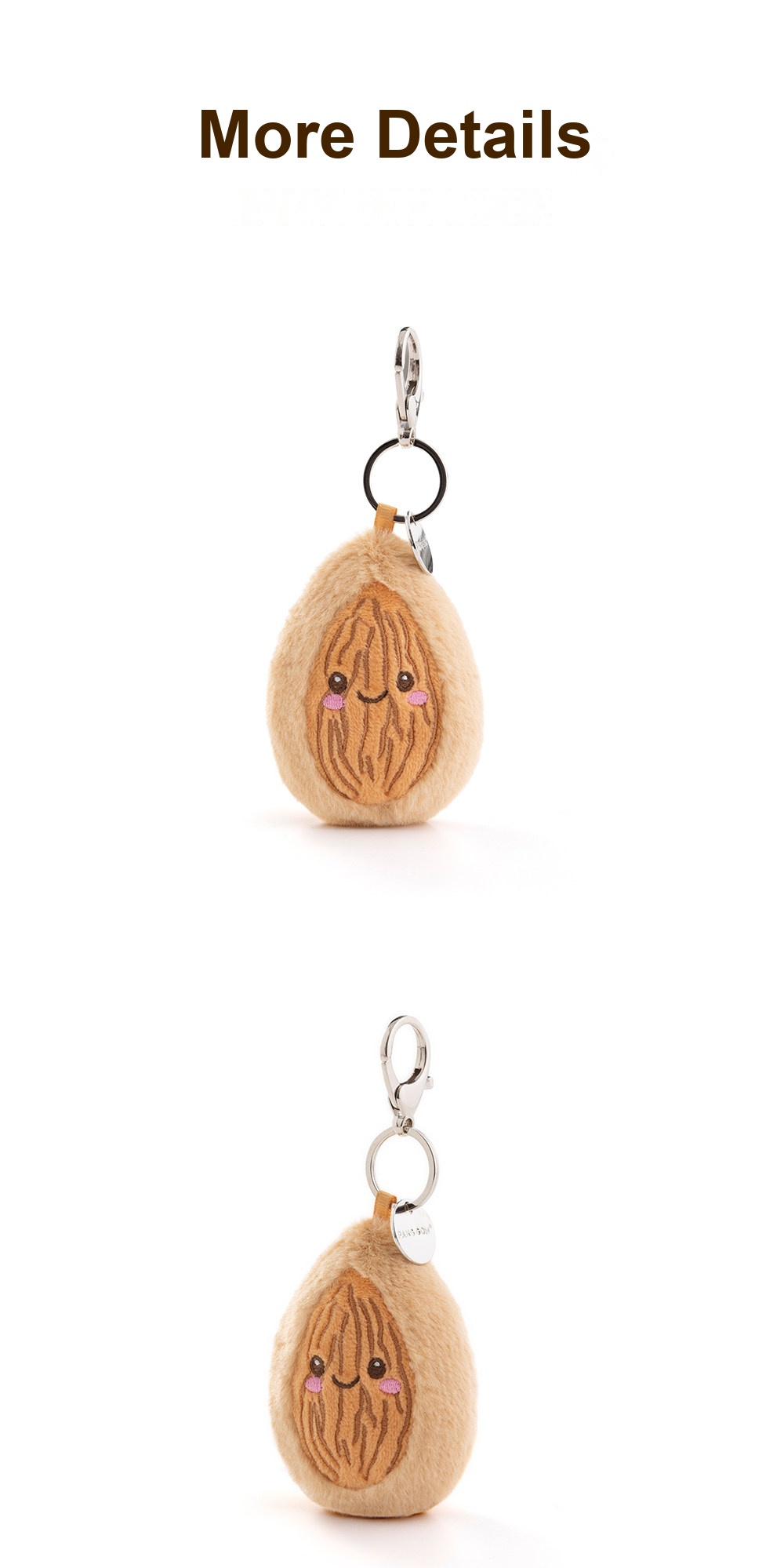 Almond Plush Charm