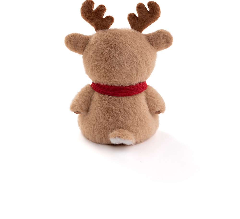 Reindeer with Scarf Plush Toy