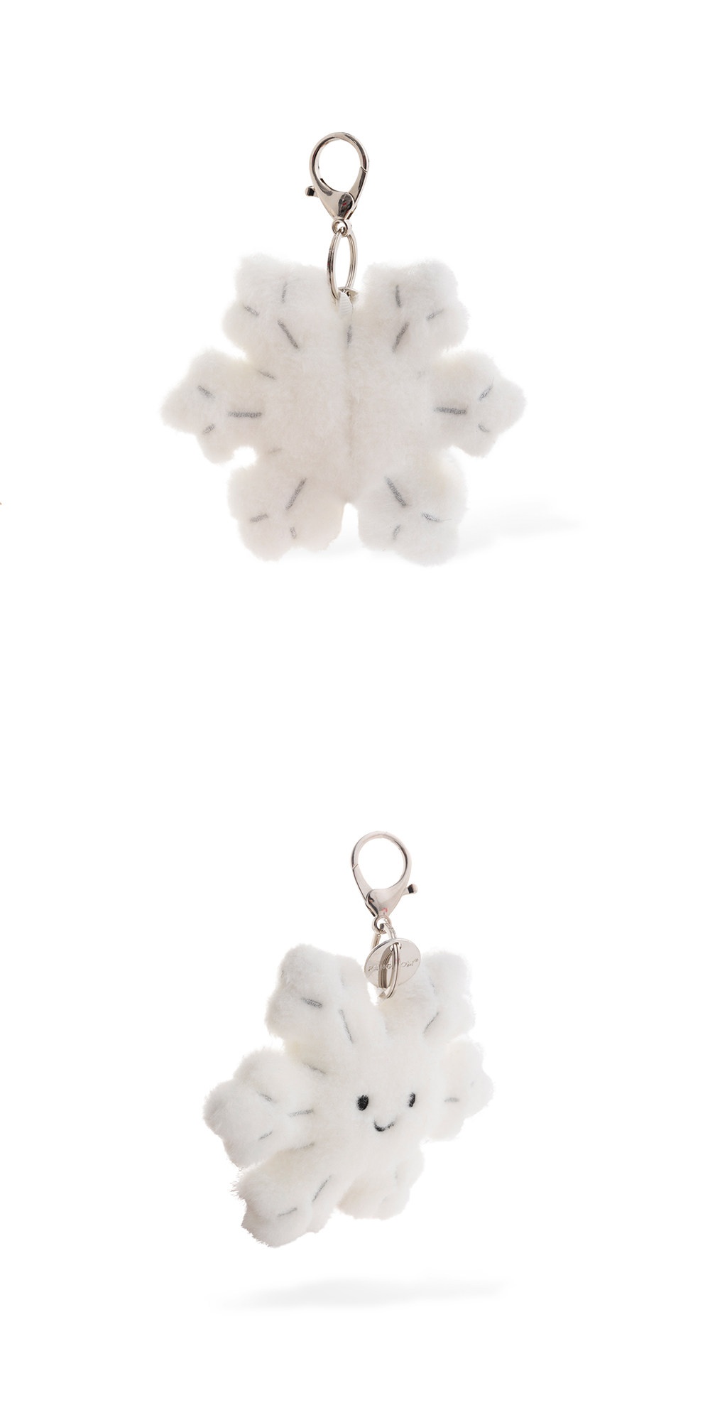 Snowflake Plush Charm